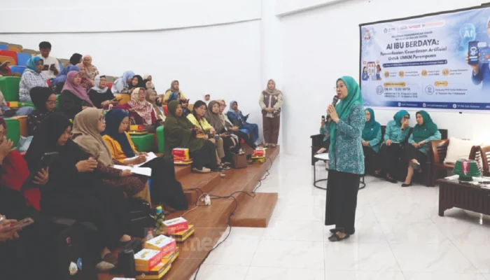 Ibu-ibu UMKM Makassar Mulai “Berteman” dengan AI, Promosi Tak Lagi Serba Bingung