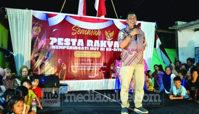 Camat Manggala Pamit Purna Bakti di Pesta Rakyat HUT RI RW 04 Bitowa