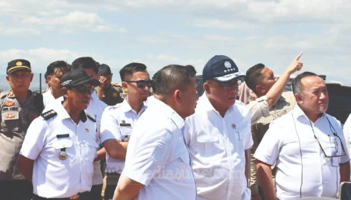 Camat Manggala Dampingi Menteri LH Tinjau TPA Tamangapa, Pembenahan Menuju Sanitary Landfill Dapat Apresiasi