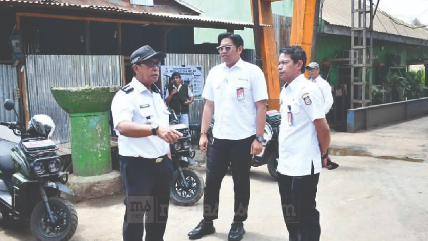 Camat Manggala Dampingi menLH1