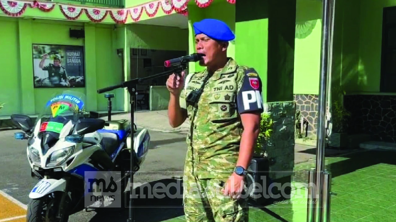 Denpom XIV/4 Makassar Sambut Personel Baru, Perkuat Soliditas dan Jiwa Korsa 2 Dandenpom Mks