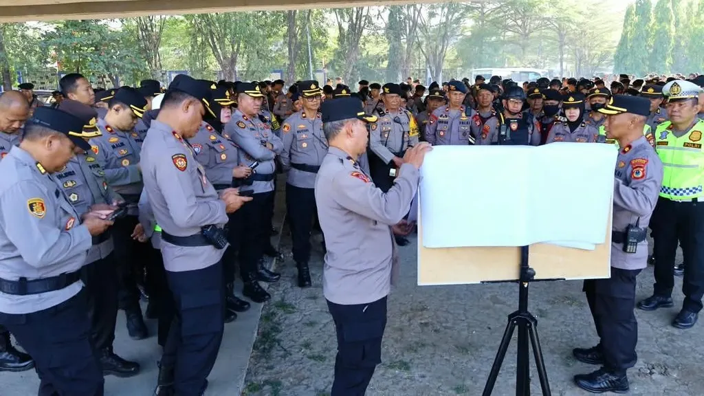 Demo di Makassar Hari Ini Dikawal 833 Polisi
