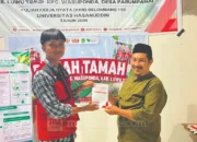 Mahasiswa KKNT Unhas Bikin Rocket Stove dari Hebel, Tekan Asap Pembakaran Sampah di Parumpanai 9 Farel Luwu Timur