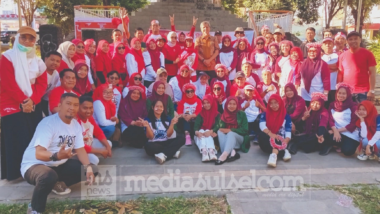 Dinas Ketahanan Pangan Makassar Gelar Lomba 17 Agustus, Perkuat Kekompakan Pegawai 2 HUT RI DKP Mks1