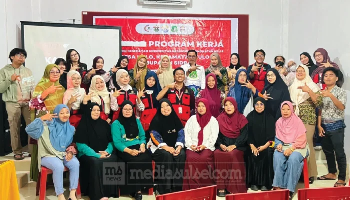 Kasus ISPA Tinggi di Desa Kulo, Mahasiswa KKN Unhas Gelar Edukasi Pencegahan Berbasis One Health