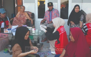 Jemput Warga dari Rumah, Mahasiswa KKN Unhas Deteksi 35 Kasus Tekanan Darah Tinggi di Tellumpanua 6 Jemput warga