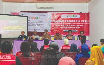 KKN-PK Unhas Tinggalkan Program Kesehatan, Warga Kulo Didorong Lanjutkan Gerakan yang Sudah Dibangun