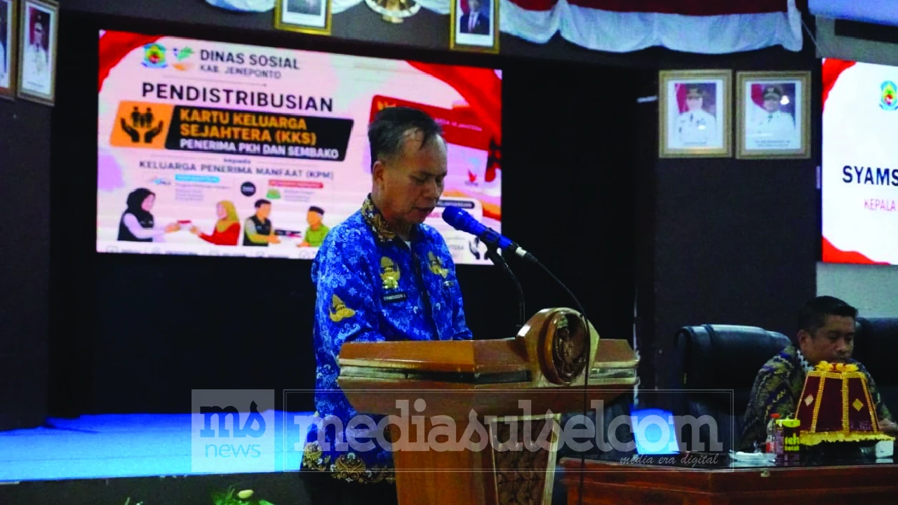 Bupati Jeneponto Buka Penyaluran KKS PKH dan Sembako Tahap II 2026 2 Kadis Sosial Jeneponto