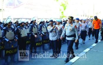 Kapolda Sulsel Pimpin Apel Silaturahmi Kamtibmas 2026, 1.425 Personel Gabungan Dikerahkan