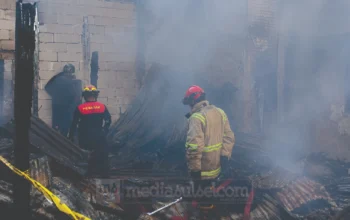 Kebakaran di Borong, Lima Rumah Hangus dan 28 KK Kehilangan Tempat Tinggal