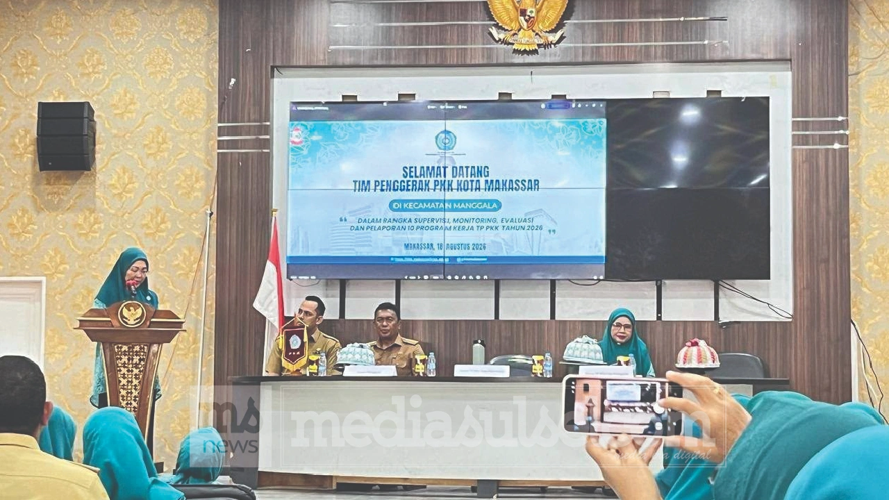 Camat Manggala Perkuat Sinergi TP PKK, Pastikan Program Pemberdayaan Warga Berjalan Optimal 2 Ketua TP PKK Makassar