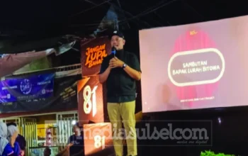 Lurah Bitowa Tekankan Bantuan Harus Tepat Sasaran di Pesta Rakyat Ujung Bori 3 Lurah Bitowa