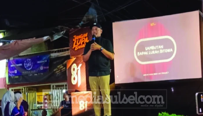 Lurah Bitowa Tekankan Bantuan Harus Tepat Sasaran di Pesta Rakyat Ujung Bori