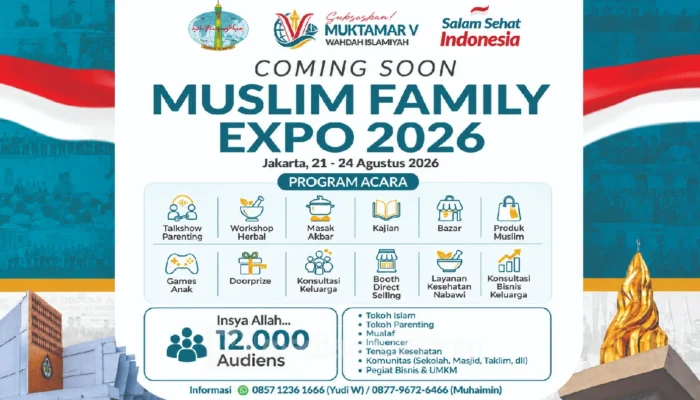 Diburu 12 Ribu Pengunjung, Muslim Family Expo 2026 Siapkan Pasar Besar bagi UMKM Halal