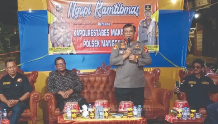 Warga Bangkala Diajak Jadi Garda Terdepan Jaga Kamtibmas, Polsek Manggala Soroti Geng Motor dan Miras