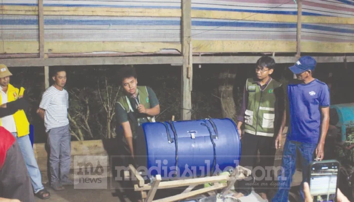 Pabbura Mannennungeng, Inovasi Tumbling Composter Dorong Kesuburan Tanah dan Ketahanan Pangan di Bone