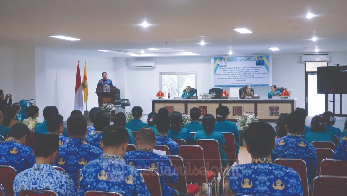 Pelantikan TP PKK Kec di Torut1