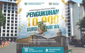 Muktamar V Wahdah Islamiyah Kukuhkan 10.000 Guru Al-Qur’an, Perkuat Gerakan Pendidikan dan Dakwah Nasional