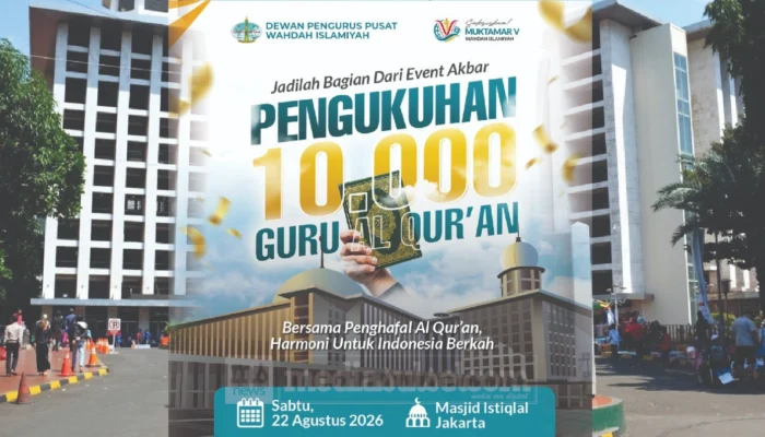 Muktamar V Wahdah Islamiyah Kukuhkan 10.000 Guru Al-Qur’an, Perkuat Gerakan Pendidikan dan Dakwah Nasional