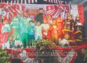 Lurah Bitowa Ajak Warga Pilah Sampah dan Waspada Kebakaran di Tengah Pesta Rakyat HUT RI 11 Penyerahan Hadiah lomba