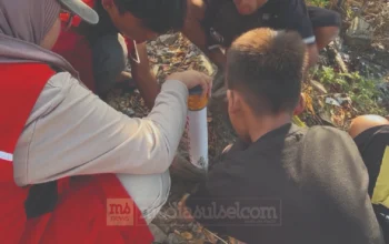 Cuma Modal Pipa PVC, Mahasiswa KKN Unhas Bikin Perbatasan Desa Teteaji Lebih Aman di Malam Hari 2 Pipa PVC Teteaji Sidrap