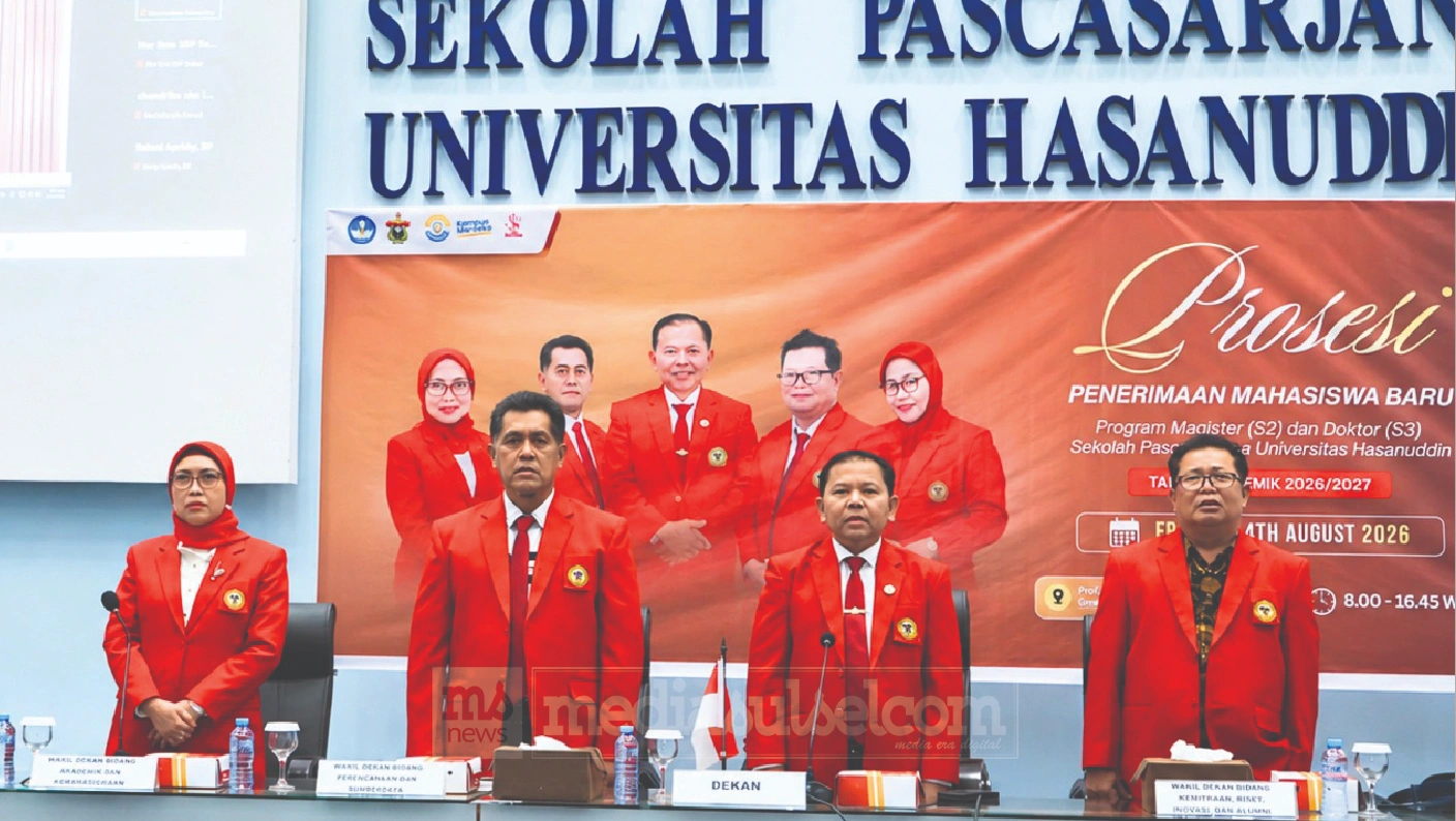 Mimpi Besar Pascasarjana Unhas Menjadi Etalase Kampus Merah 2 Pmpinan Sekolah Pasca Unhas
