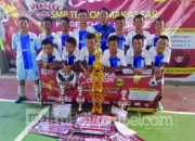 Ekstrakurikuler SMPN 2 Sungguminasa Menggeliat, Sabet Dua Gelar Juara Futsal