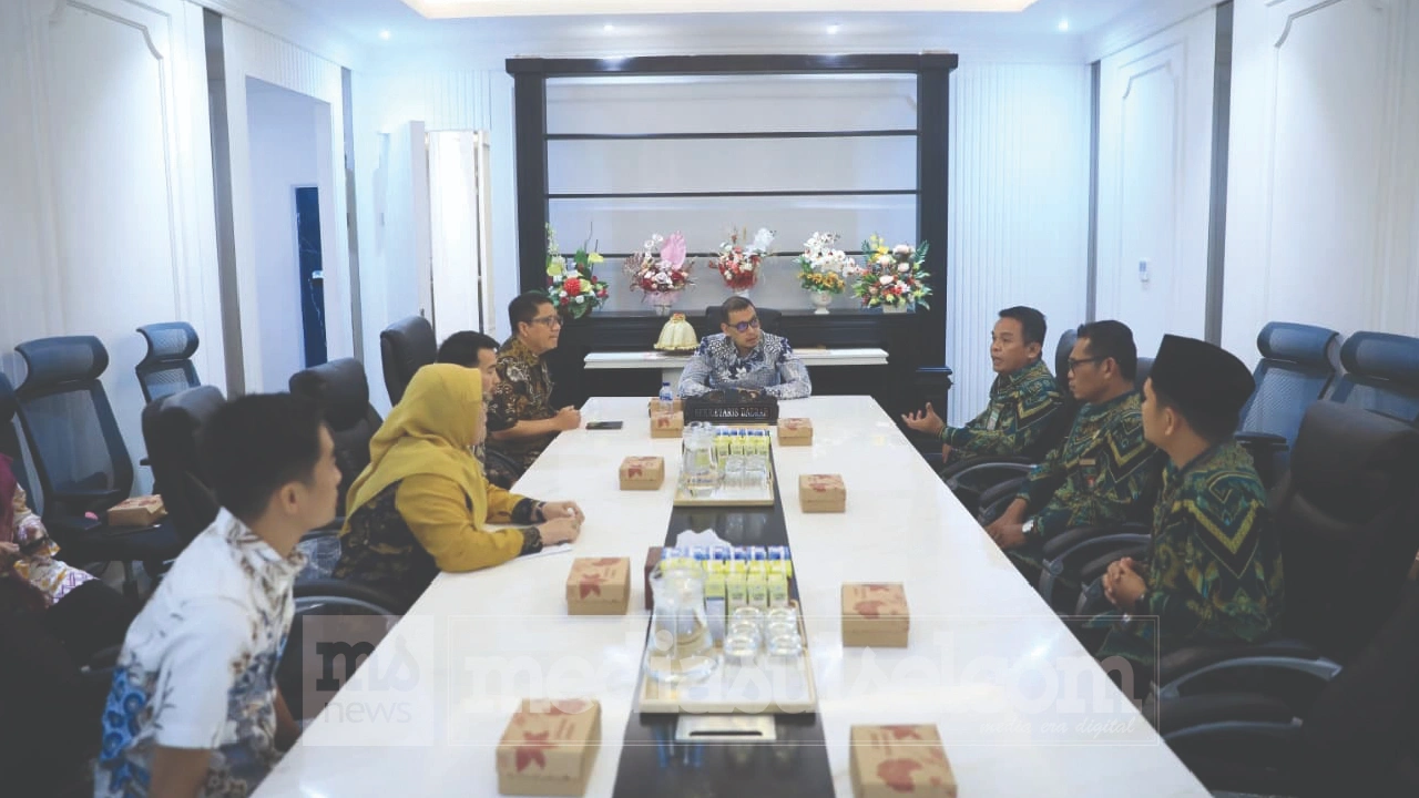 Sekda Zulkifly terima kunjungan