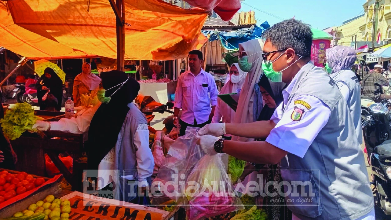 Sidak DKP di Pasar Terong