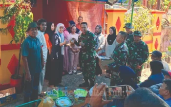 TNI AD Ajak Warga Biring Romang Perkuat Bela Negara Lewat Kepedulian terhadap Sampah 5 Sosialisasi Bintajarah