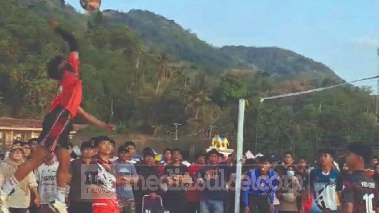 SMKS PGRI Enrekang Borong Tiket Semifinal Voli Putri, Voli Putra, dan Futsal HUT RI ke-81 2 Tim Voly Putra SMKS PGRI Enrekang