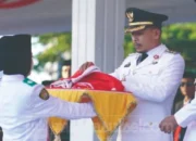Bendera Merah Putih Diturunkan, Jeneponto Teguhkan Semangat Kebangsaan 13 Wabub Jeneponto