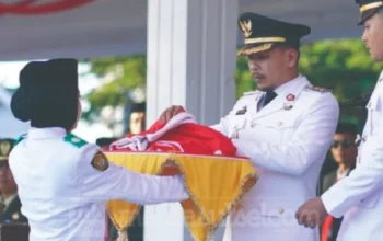 Bendera Merah Putih Diturunkan, Jeneponto Teguhkan Semangat Kebangsaan 7 Wabub Jeneponto