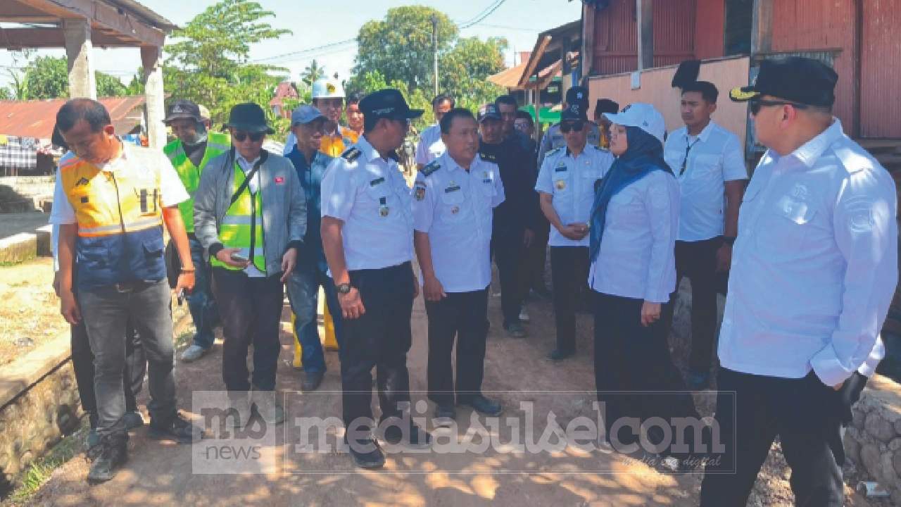 Wali Kota Makassar Tinjau Pembangunan Jalan Romang Tangngaya1