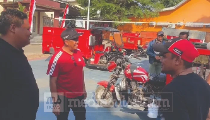 Camat Manggala Cek Armada Roda Tiga untuk Dukung Program Sampah Terpilah