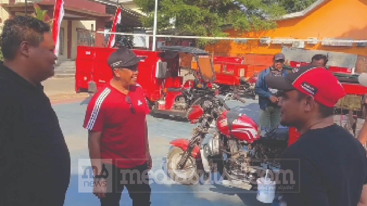 camat Manggala cek armada