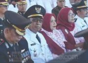 Camat Manggala Hadiri Upacara HUT ke-81 RI di Karebosi, Tegaskan Semangat Pengabdian untuk Warga 13 camat Manggala dalam HUT 81 RI