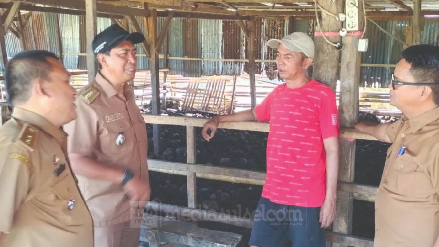 camat manggala dan sekdis DLH