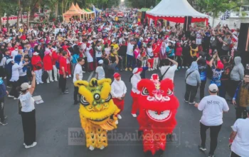 Ribuan Warga Tumpah di Jalan Sehat Anti Mager, Andi Sudirman Gaungkan Harmoni Lintas Agama di Sulsel 3 mager