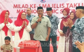 Camat Manggala Hadiri Milad Ke-1 Majelis Taklim Matano Islamic Sakinah