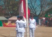 HUT ke-81 RI di Turatea Jeneponto, Paskibraka dan Pelajar Meriahkan Upacara Kemerdekaan 9 pengibar bendera