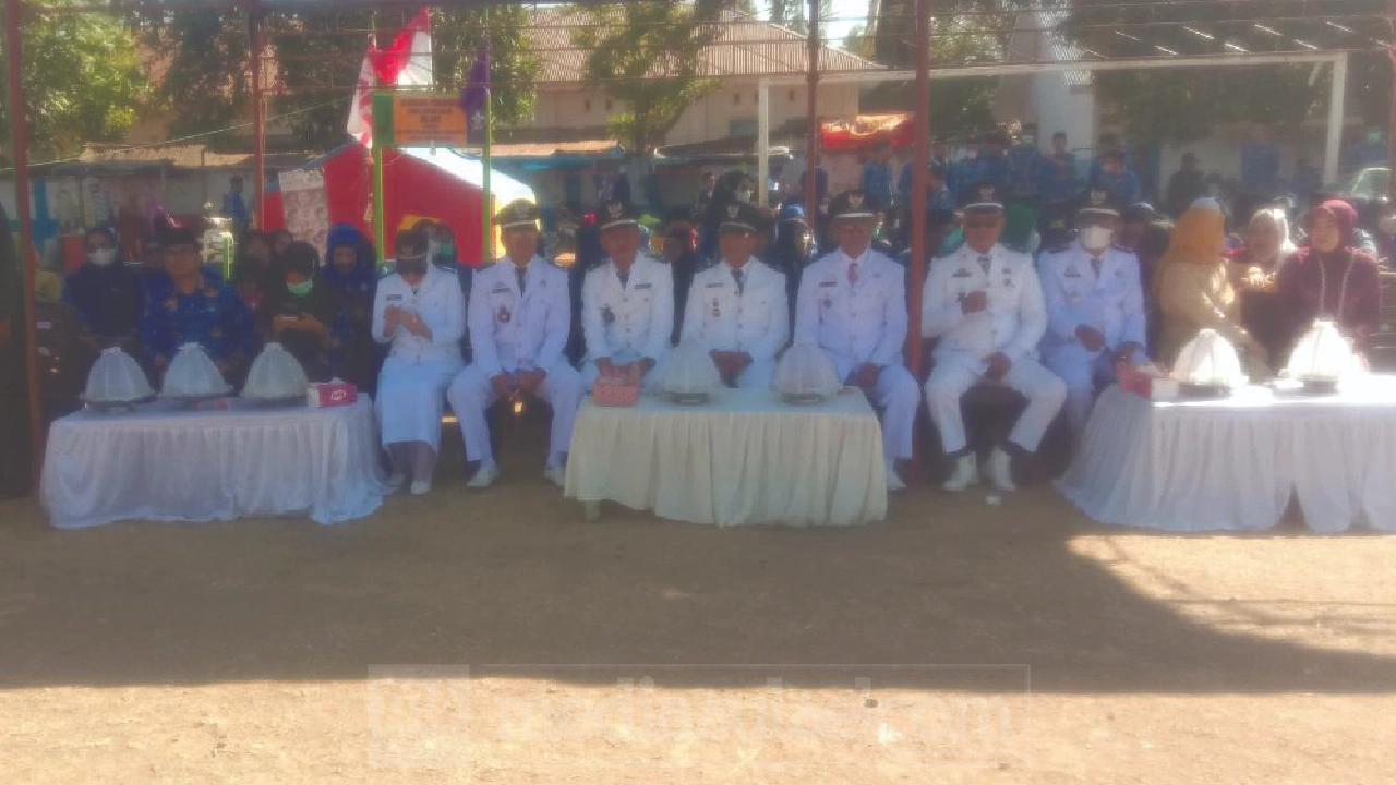 HUT ke-81 RI di Turatea Jeneponto, Paskibraka dan Pelajar Meriahkan Upacara Kemerdekaan 2 peserta upacara