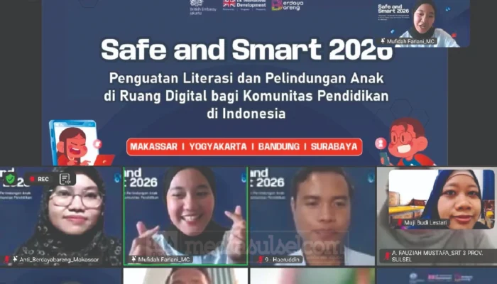 Guru SMPN 2 Sungguminasa Terpilih Safe & Smart 2026, Bekali Anak Hadapi Ancaman Dunia Digital