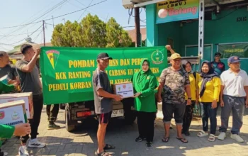 Tak Cukup dengan Belasungkawa, Persit Pomdam XIV/Hasanuddin Gerak Cepat Bantu Korban Kebakaran Asrama Mattoangin
