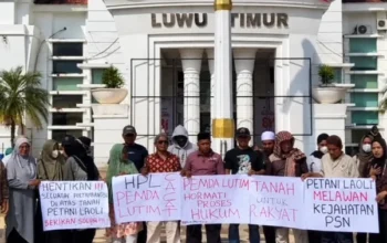 Sengketa Lahan Petani Laoli di Luwu Timur Masuk PTUN, Aktivitas di Objek Perkara Diminta Dihentikan