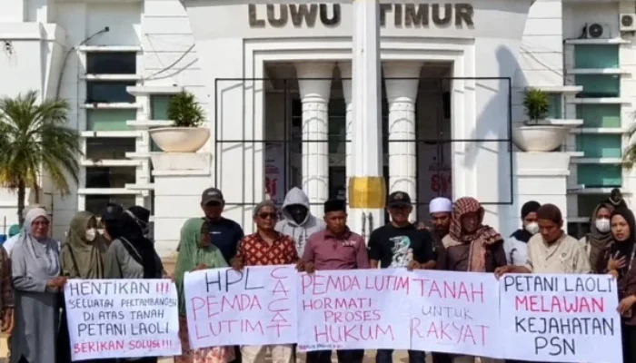 Sengketa Lahan Petani Laoli di Luwu Timur Masuk PTUN, Aktivitas di Objek Perkara Diminta Dihentikan