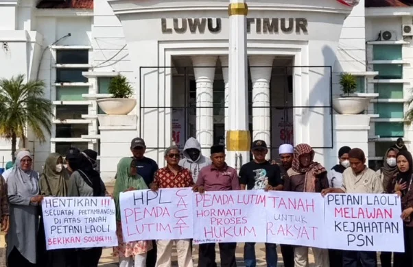 Sengketa Lahan Petani Laoli di Luwu Timur Masuk PTUN, Aktivitas di Objek Perkara Diminta Dihentikan