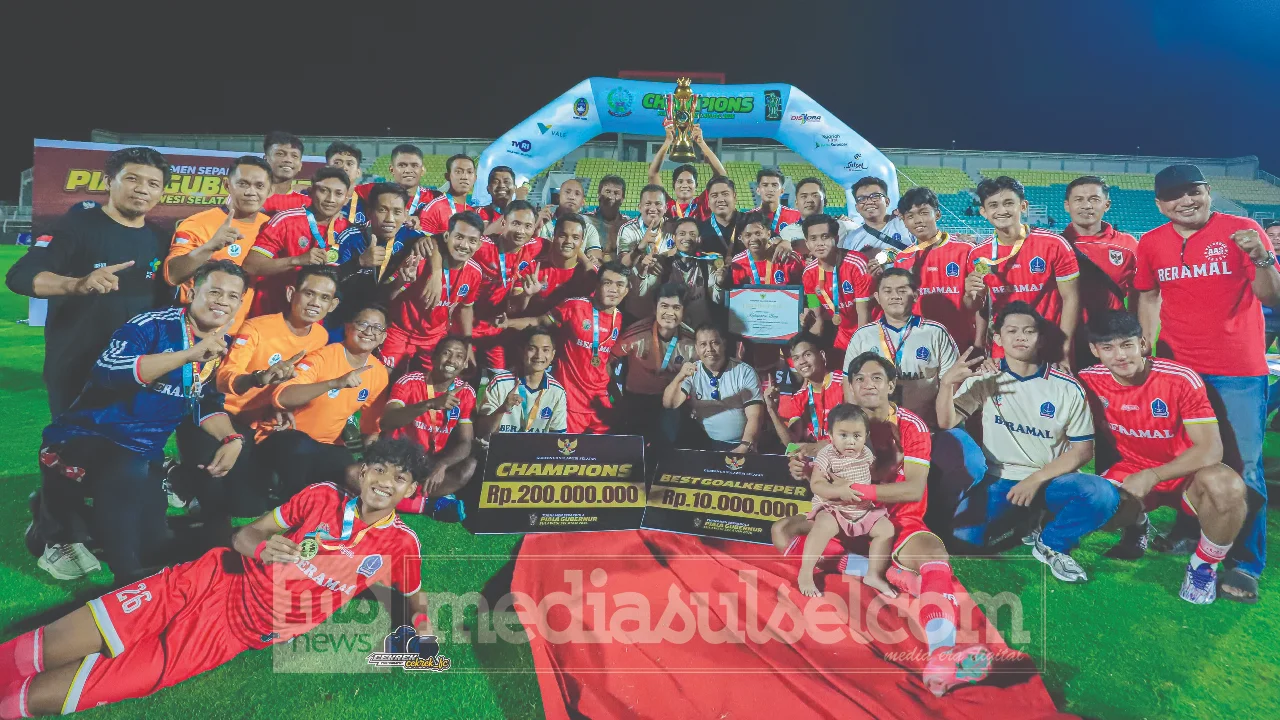 Bone Juarai Gubernur Cup 2026