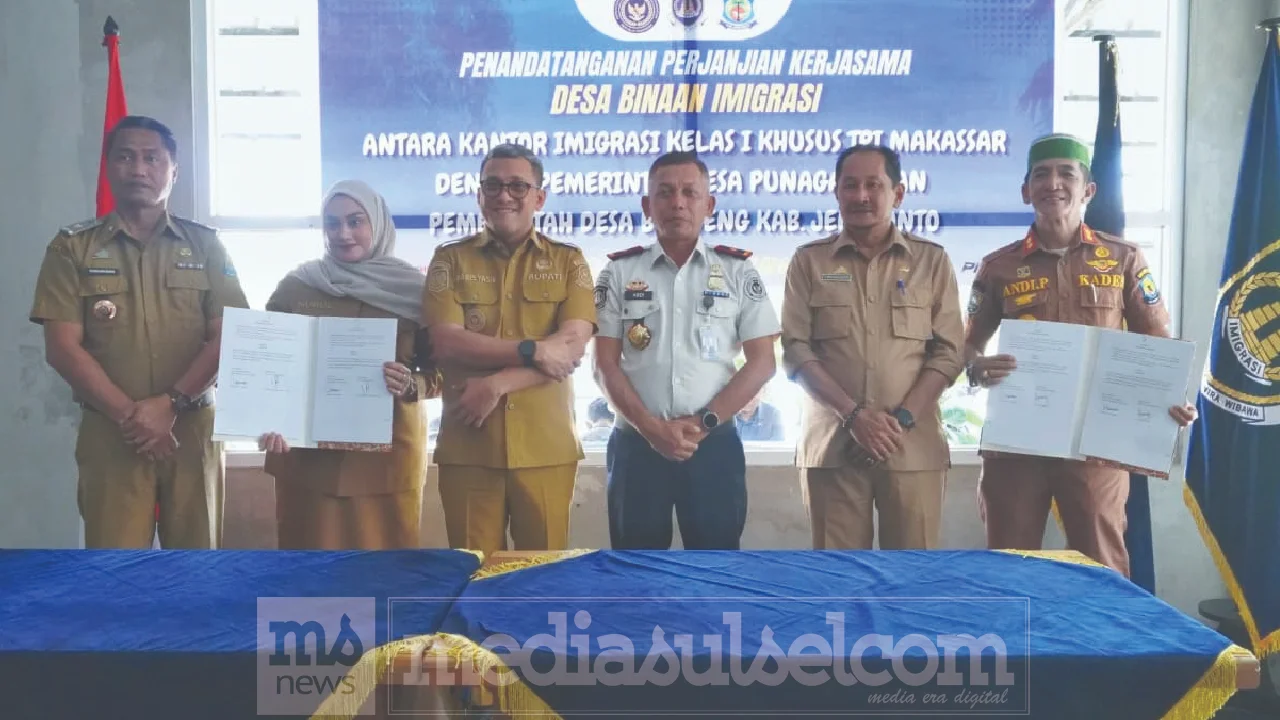 Bupati Jeneponto Dorong Punagaya dan Bungeng Jadi Percontohan Desa Binaan Imigrasi 2 Bupati Jeneponto 3