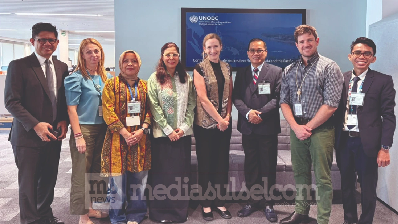 FH Unhas Bidik Kerja Sama dengan UNODC, Bahas Kejahatan Transnasional hingga Korupsi 2 Deleghasi FH Unhas